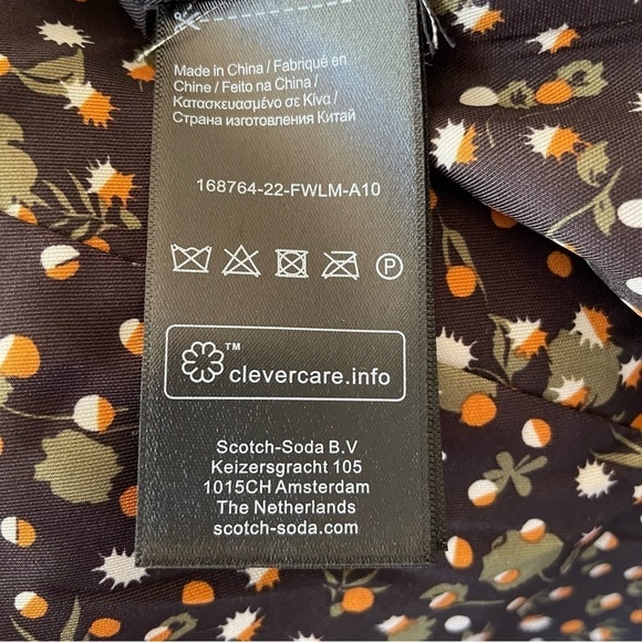 Scotch & Soda Classic Tailored Wool Blend Longline Lined Coat 0606 Grey Melange - Picture 8 of 14